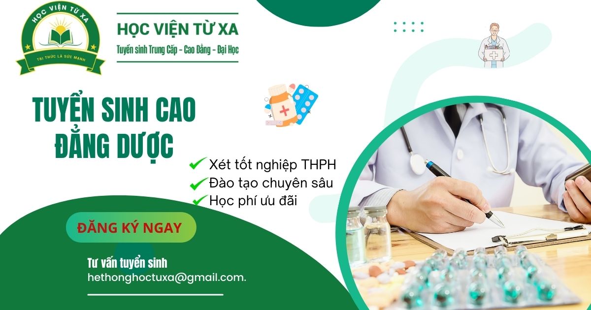 Chương trình đào tạo Cao đẳng Dược - Ngành nghề có nhiều cơ hội việc làm nhất 2024