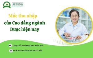 Mức thu nhập của Cao đẳng ngành Dược hiện nay