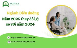 Ngành Điều dưỡng năm 2025 có gì thay đổi so với năm 2024?