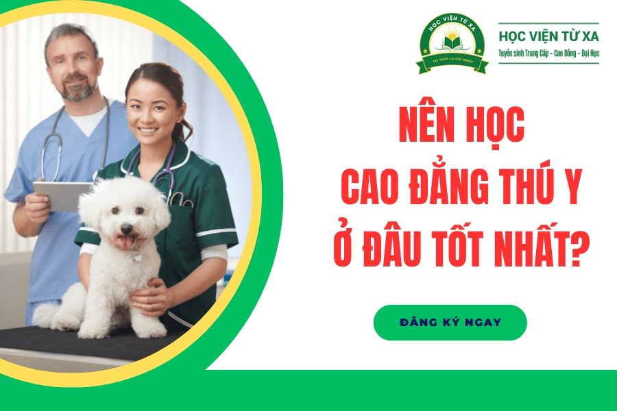 Nên học Cao đẳng Thú Y ở đâu tốt nhất?