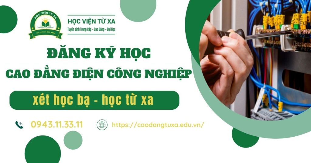 Đăng ký học Cao đẳng Điện công nghiệp