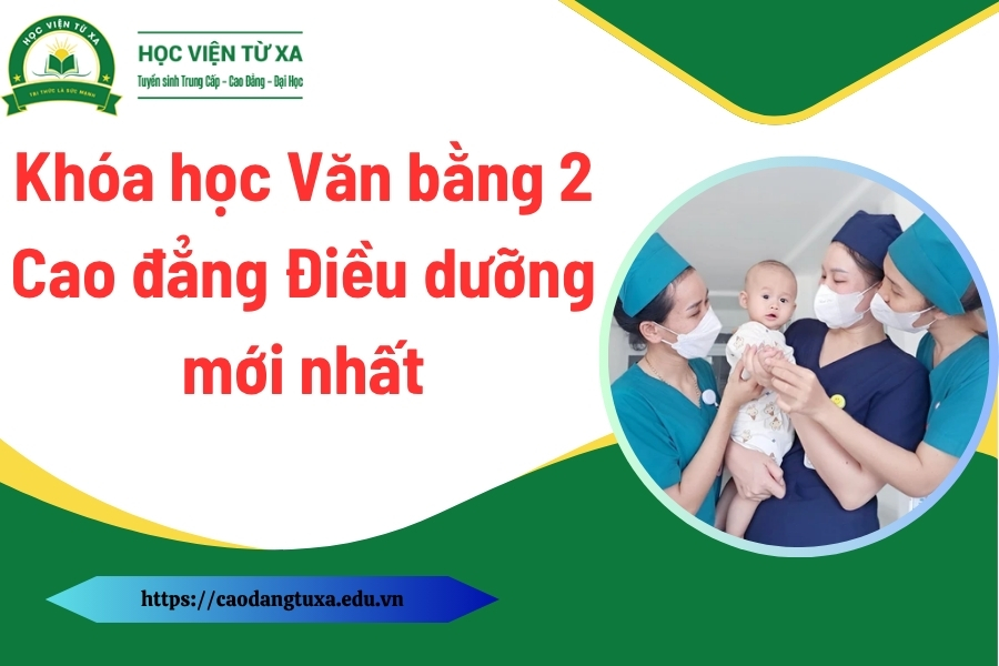 Khóa học Văn bằng 2 Cao đẳng Điều dưỡng mới nhất