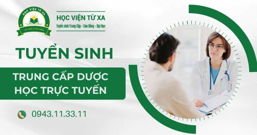 Thông báo Tuyển sinh Trung cấp Dược trực tuyến