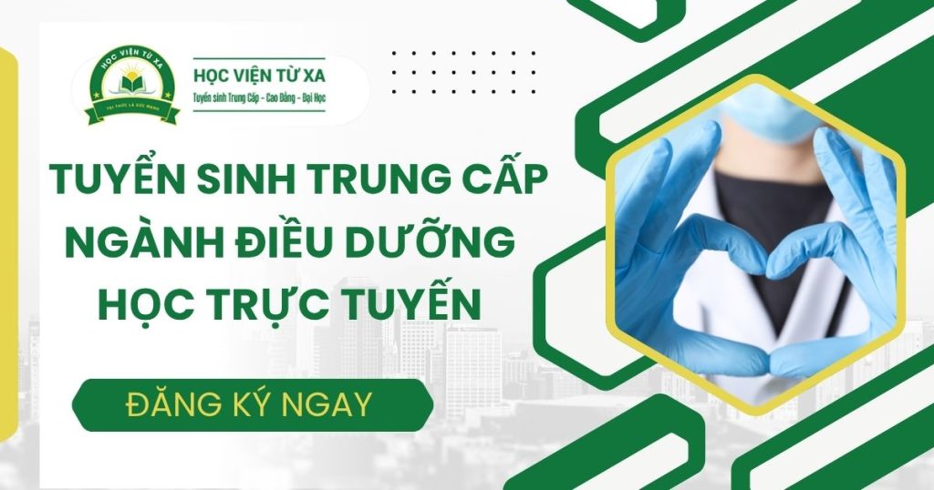 Tuyển sinh Trung cấp Điều dưỡng trực tuyến