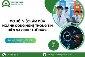 Cơ hội việc làm của ngành Công nghệ thông tin hiện nay như thế nào?