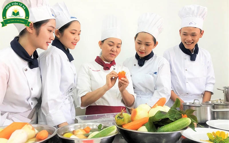 Nội dung học Cao đẳng Kỹ thuật chế biến món ăn