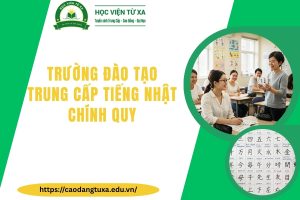 Trường đào tạo Trung cấp tiếng Nhật chính quy uy tín nhất