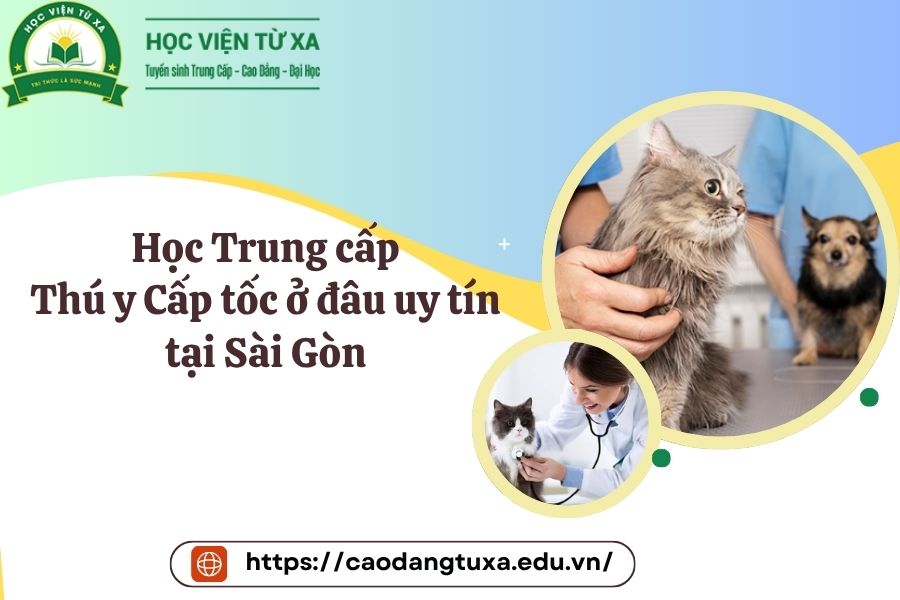Học Trung cấp Thú y Cấp tốc ở đâu uy tín tại Sài Gòn