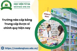 Trường nào cấp bằng Trung cấp Dược sĩ chính quy hiện nay