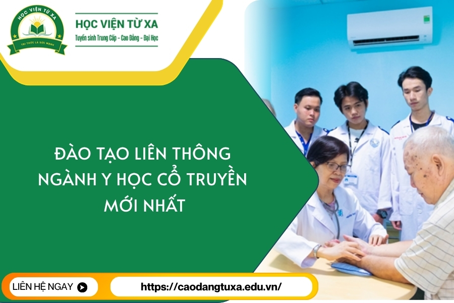 Đào tạo Liên thông ngành Y học cổ truyền mới nhất