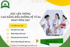 Học Liên thông Cao đẳng Điều dưỡng hệ Từ xa ngay hôm nay