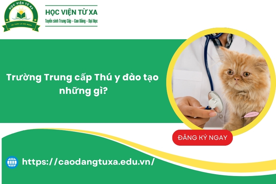 Trường Trung cấp Thú y đào tạo những gì?